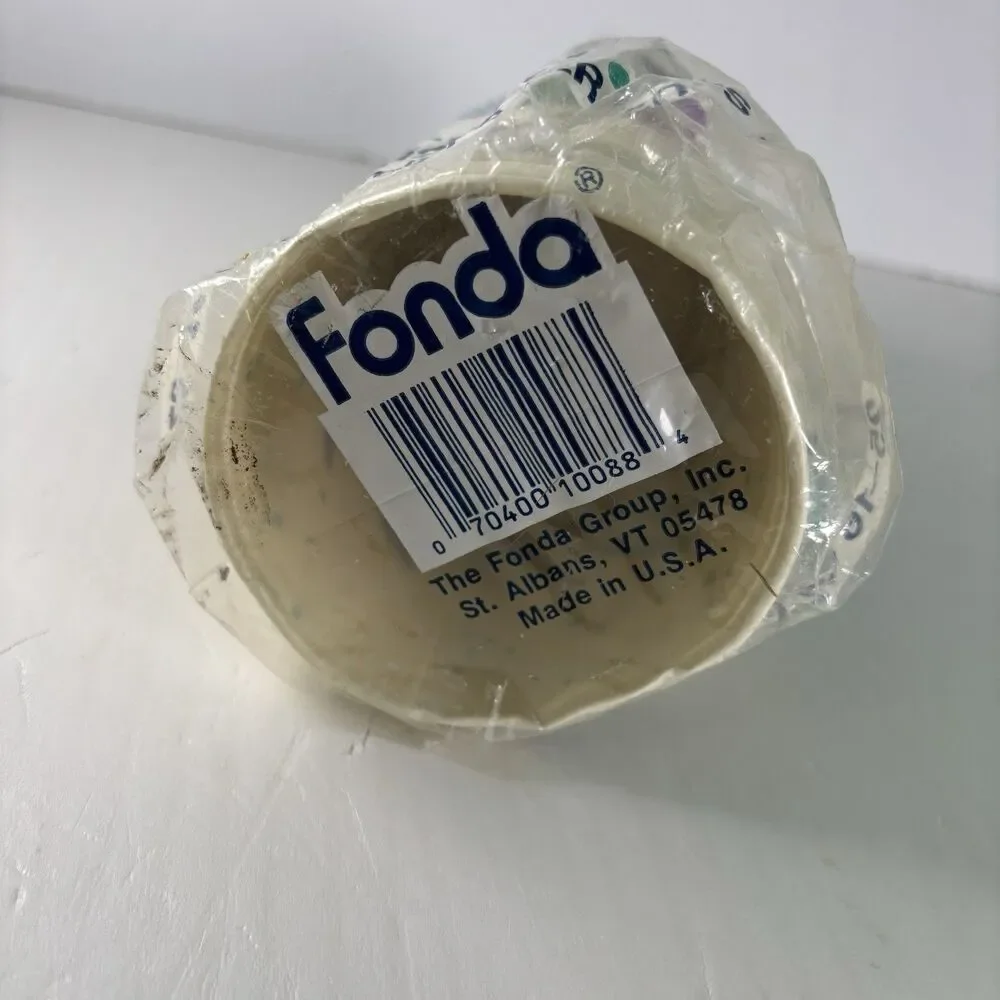 Fonda Cups 16oz 25 Count Vintage 90s Party Nostalgia Teal Purple Jazz NOS